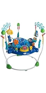 Baby Einstein Neighborhood Symphony Activity Baby Jumper Activity Center, Infant Entertainer with Lights and Melodies, Age 6 Months +, Max Weight 25 lbs., Unisex