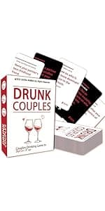 UDRINK! - The Drinking Game Cards for Adults, Fun & Easy Games for Adult Game Nights - Couple Games, Bachelorette Party Games to Get Buzzed Easily - 2024 New Edition -