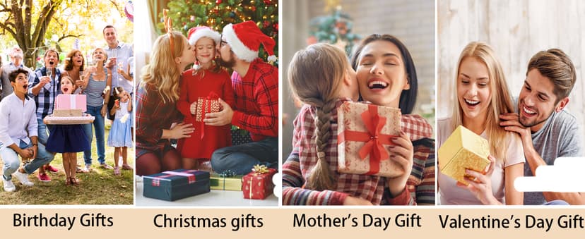 Lcherry Faith Cross Pendant Necklace for Women Religious Christian Jewelry Mother's Day Gifts for Women