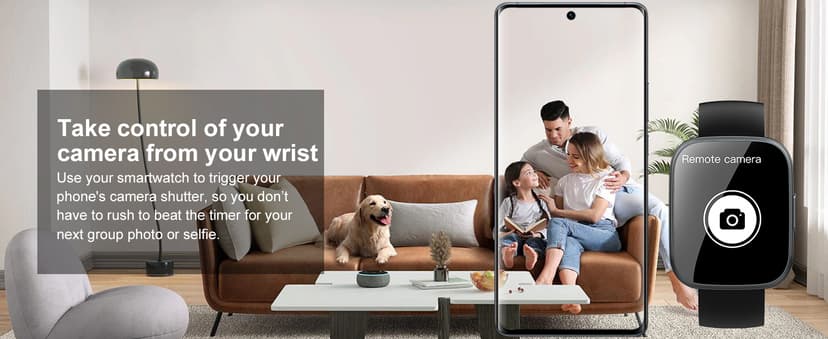 Puqo Puqo Smart Watches for Men Women, 1.95" HD Touchscreen Fitness Tracker with Bluetooth Calls, IP68 Waterproof, 120+ Sport Modes, 7-Day Battery, 24/7 Heart Rate & Sleep Monitor for Android iOS (Blue)