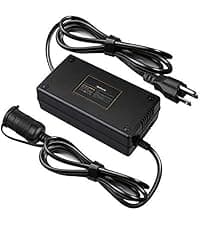 AstroAI Handheld Car Vacuum Cordless with Accessories, Portable Vacuum Cleaner with 12V DC Power, LED Light, Brush, Extended Suction Pipe, Hose, Mini Handheld for Car, Home, Office, and Pet Hair, Red