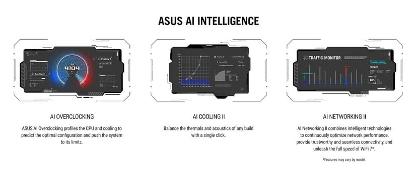 ASUS ROG Strix X870-A Gaming WiFi AMD AM5 X870 ATX Motherboard 16+2+2 Power Stages, Dynamic OC Switcher, Core Flex, DDR5 AEMP, WiFi 7, 4X M.2, PCIe® 5.0, Q-Release Slim, USB4®, AI OCing & Networking