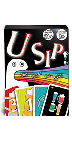 UDRINK! - The Drinking Game Cards for Adults, Fun & Easy Games for Adult Game Nights - Couple Games, Bachelorette Party Games to Get Buzzed Easily - 2024 New Edition -
