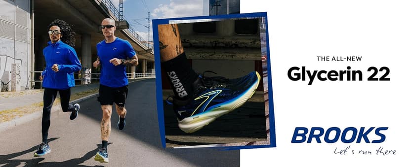 Brooks Men’s Glycerin 22 Neutral Running Shoe