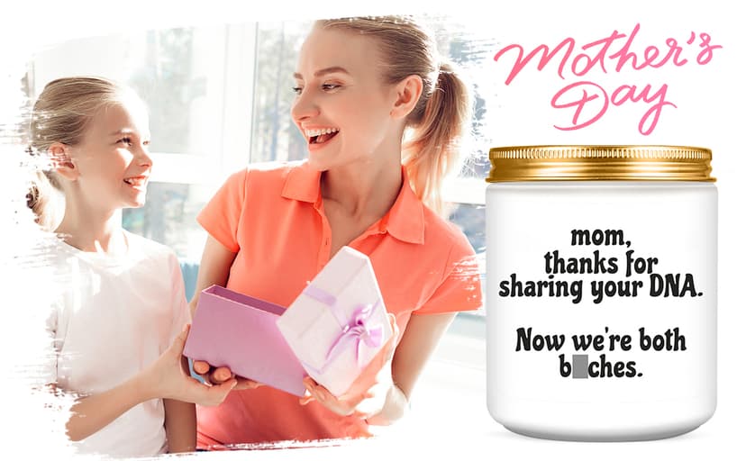 Funny Birthday Gifts for Mom,Mom Gifts from Daughter Son,Unique Mothers Day Thanksgiving Christmas Gift Lavender Scented Candles for Women