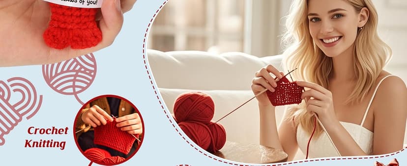 Gifts for Grilfriend Boyfriend Couples - to My Love Handmade Crochet Lobster Gifts, I Love You Gift for Her Him, Romantic Valentines Anniversary Birthday Chrismast Present for Women Men