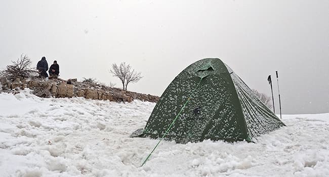GEERTOP Ultralight 2 Person Backpacking Tent 4 Season Waterproof Camping Tent Double Layer Cold Weather Easy Set Up Tents for Family Camp, Hiking, Hunting Outdoor Mountaineering Travel