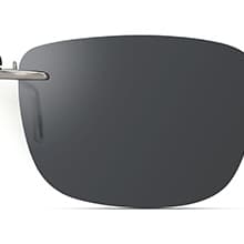 CAXMAN Polarized Clip On Sunglasses Over Prescription Glasses Men Women Compact Fit Non-Flip Up