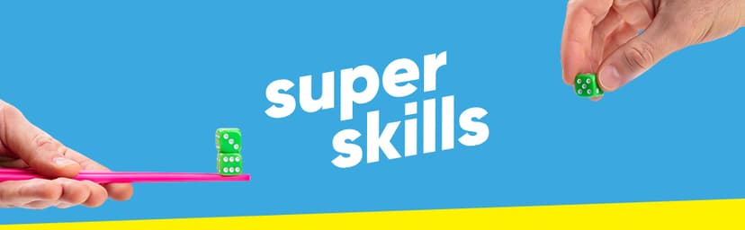 Super Skills - Action Game for Competitive People - Beat Your Friends at 120 Challenges - Fun Group Activity for Family Night or Party with Kids, Teen