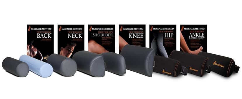 OPTP The Original McKenzie Lumbar Roll – USA-Made Low Back Lumbar Support for Office Chair & Car Seat Back Support Cushion. The Preferred Lumbar Pillow by Physical Therapists - Standard Density