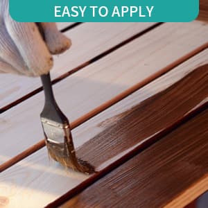 Wood Grain Furniture Paint 10.5oz with Tools - One-step No Need Prime No Need Varnish - Water-based & Low Odor - Outdoor & Indoor Wood Paint for Furniture and More - Teak