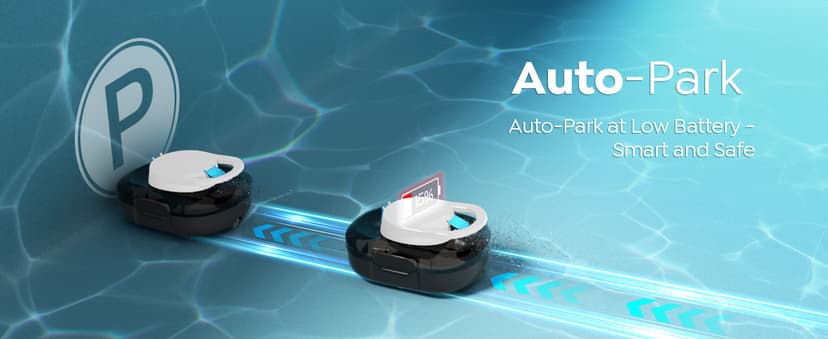 S1 PRO Cordless Pool Vacuum – Powerful Robotic Cleaner for Above-Ground Pools up to 1076 Sq.ft, 120-Min Runtime, 2.5H Fast Charging, Smart Auto-Parking Design