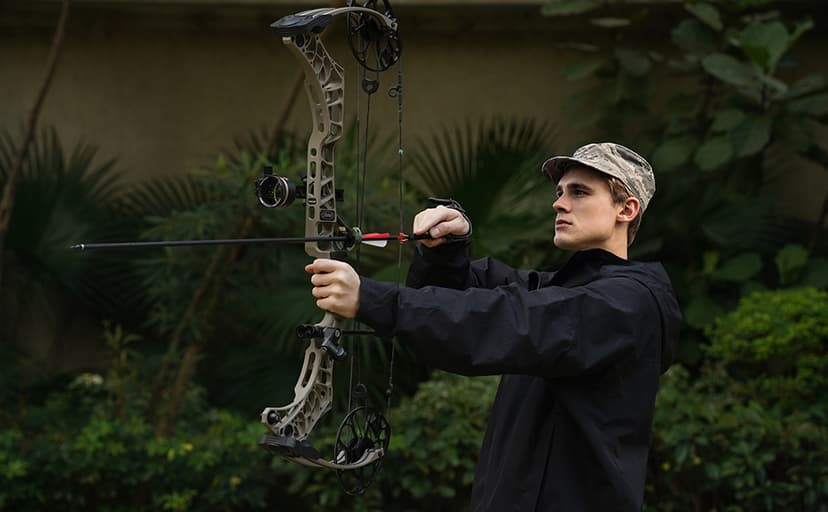 LWANO Archery Compound Bow Release Aids Trigger 360° Adjustable Wristband Release Aids for Adults Youth Kids Hunting Shooting Accessories