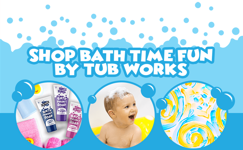 Tub Works® Dinos™ Dinosaur Light Up Bath Toys, 6 Pack | Water-Activated Light Up Toys Flash & Change Color | Easy-Grip Baby & Toddler Bath Toys | Sensory Bath Lights Watertight Bathtub Toys