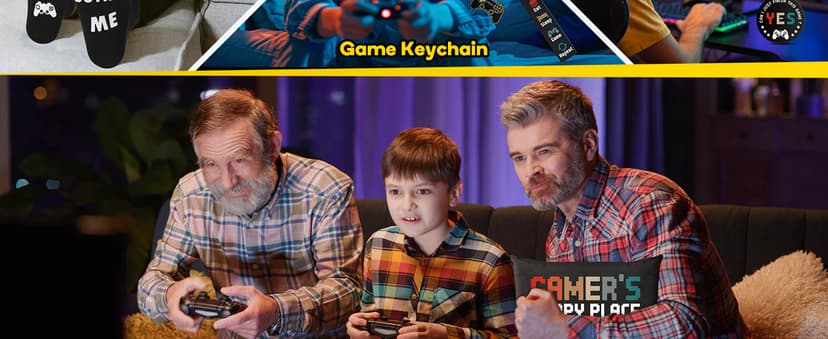 Gamer Gifts for Men Boyfriend Dad Brother, Gaming Accessories for Room, Gaming Stuff, Christmas Gifts for Friend- Gamer Gift Set Box