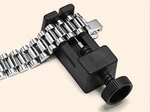 VNOX Masculine Watch Band Stainless Steel Link Bracelet Personalized Jewelry Gift for Men DAD Father Husband Boyfriend