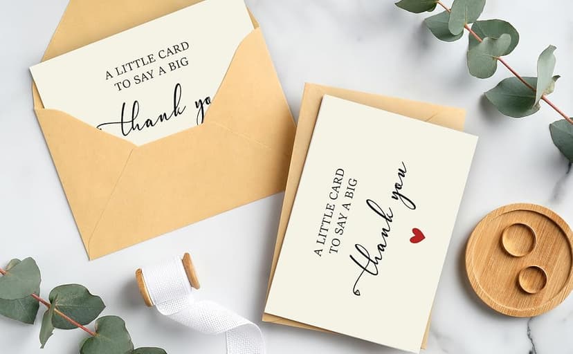 52 Pack 210GSM | Thank You Cards | Thank You Cards & Notes with Envelopes | Pefect for Baby Shower, Wedding, Teacher, Graduation, Business, Holiday, and Christmas | Teacher Appreciation Gifts B0D79LRWXP