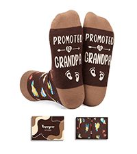 Zmart Gift Idea For Him - Funny Gifts For New Dad Brother Father In Law, In Law Socks