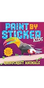 Paint by Sticker Kids (Official): Rainbows Everywhere!: Create 10 Pictures One Sticker at a Time! 1523517751