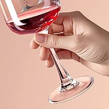 Personalized Wine Glass Gifts for Women - Monogrammed A-Z Wine Glasses Gift | Custom Christmas Gift, Valentines Day, Birthday Gifts for Women Her Mom Wife Best Friend Sister (A)