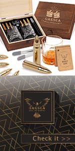 Oaksea Gifts for Husband Him Men, Reusable Stainless Steel Engraved Whiskey Stones Glasses Set Gifts, Birthday Wedding Stocking Stuffers for Husband Dad Boyfriend Fiance, Cool Burbon Scotch Set Gifts