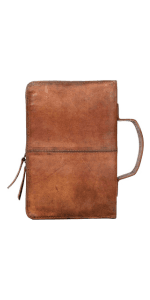 Leather Messenger Bag for Camera - Vintage Shoulder Satchel Camera Bag for DSLR, Canon, Nikon, Fuji Cameras - Travel, Portable Photography Bag