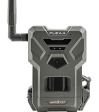 SPYPOINT Flex-M Twin Pack Cellular Trail Cameras - Best Hunting Accessories, No WiFi Needed, GPS, Night Vision, Dual-Sim LTE, IP65 Water-Resistant Game Camera, 28MP Photos, 720p Videos + Sound (2)