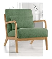 SAETSFEG Rocking Chair Nursery Teddy Upholstered Glider Rocker Rocking Accent Chair Padded Seat with High Backrest Armchair Comfy Side Chair for Living Room Bedroom Offices (Grey Teddy)
