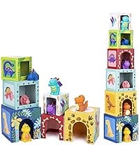 Toddlers Montessori Wooden Educational Toys for Baby Boys Girls Age 1 2 3 Year Old, Shape Sorting Toys 1st One First Birthday Girl Gifts for Kids 1-3, Wood Preschool Learning Fine Motor Skills Game