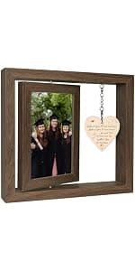Side by Side or Miles Apart - Dear Friends Are Always Close to the Heart Best Friend Picture Frame Gifts for Long-Distance Friendships Gifts for Women, BFF, Bestfriend, Besties