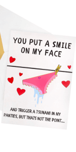Funny Birthday Card for Men or Women - for Boyfriend, Girlfriend, bf, gf, Husband, Wife, Sister, Brother, etc | for him or her - Gag joke gift | 21st 25th 30th 40th 50th 60th 65th 70th