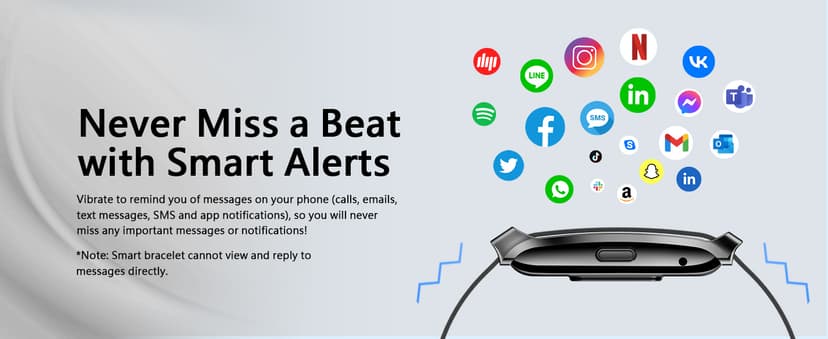Smart Bracelet for Men Women, Health Activity Fitness Trackers, 24H Sleep Tracker, 24/7 Continuous Heart Rate/Blood Pressure/HRV/Stress Monitor, 170+ Sports Modes Smart Wristband with Free APP 2 Bands