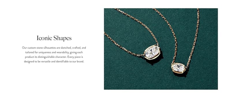 Kendra Scott Elisa Pendant Necklace for Women, Fashion Jewelry, 14k Gold-Plated