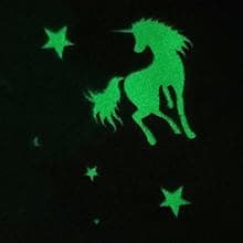 Glow in The Dark Blanket Unicorns Gifts for Girls,Toys for 2 3 4 5 6 7 8 9 10 Year Old Girl Gifts,Soft Kids Blankets for Christmas Halloween Birthday Valentines Gifts,50"x60"