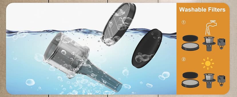 BUTY BULU Cordless Stick Vacuum Cleaner, 30KPa Handheld 2200mAh Rechargeable Battery Lightweight Small Vac Electirc Broom, 40Mins Runtime for Home Hard Floor Carpet Pet Hair Cleaning, LED Screen