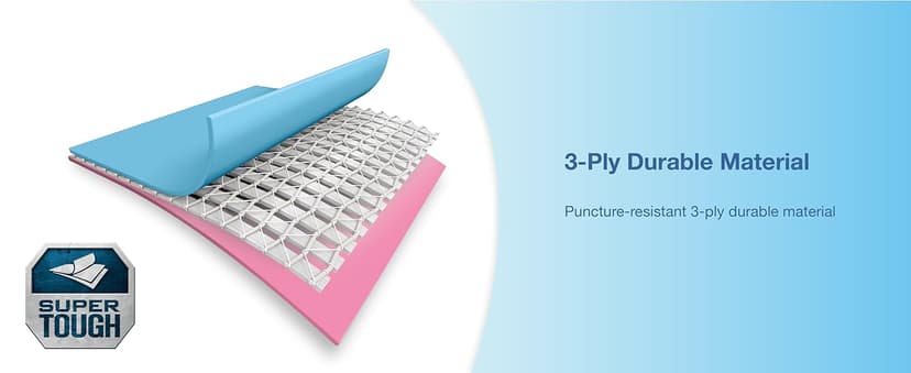 Intex 28266EH 7'L x 5'W x 23-5/8"H Rectangular Metal Frame Above Ground Outdoor Backyard Swimming Pool, 439 Gallons of Water, Pink