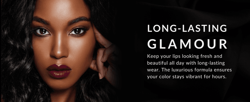 Flori Roberts Luxury Lipstick, Vibrant Lip Makeup for Women of Color or Deeper Skin Tones, Demi-Matte Texture, Hydrates and Conditions Lips