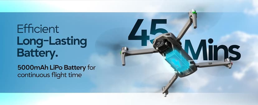 DCX Volo X EZ AI Drones – Drones with Camera for Adults 4k AI-Assisted Flight Control – FAA Approved Drone 4k Camera, 360° Obstacle Avoidance, U.S. Support – Beginner Drone for Adults