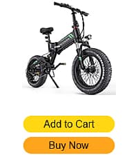 TotGuard Electric Bike,20" Electric Bike for Adults Peak 750W Brushless Motor,20MPH Fat Tire Ebike,Foldable Adult Electric Bicycles with 48V 10Ah Removable Battery,7-Speed,SGS Certified to UL 2849
