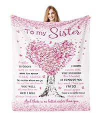 Daughter in Law Christmas Birthday Gifts from Mother Father in Law, Daughter in Law Gifts for Mothers Day Wedding Day Daughter in Law Gifts, Gifts for Daughter in Law Blanket 60"x50" B0CF9GRYX7