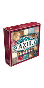 Azul Board Game - Award-Winning Tile-Placement Strategy Game, Beautiful Mosaic Art, Family Fun for Kids & Adults, Ages 8+, 2-4 Players, 30-45 Minute Playtime
