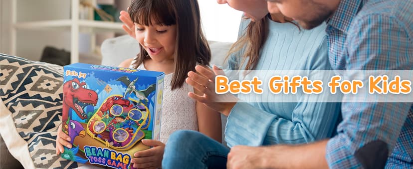 Bean Bag Toss Game for Kids - Cornhole Board Outdoor Toys for Toddlers -Party Activities Carnival Outside Yard Backyard Beach Lawn Games Toy for Kid Boys Girls Age 3 4 5 6 7 8 Year Old Birthday Gifts