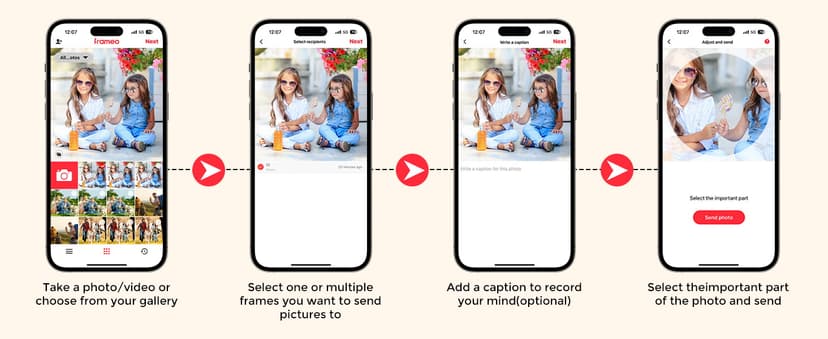 Frameo 10.1 Inch WiFi Digital Picture Frame with 1280 * 800P IPS Touch Screen HD Disply,Video Clips and Slide Show,Auto-Rotate, Wall Mountable,Send Photos Instantly from Anywhere with via Frameo APP