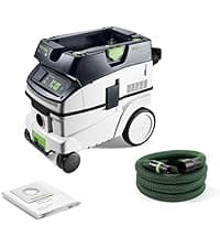 Festool 578441 CT 15 Dust Extractor – HEPA Filter, Automatic Tool Start, High-Power Suction & AutoClean System