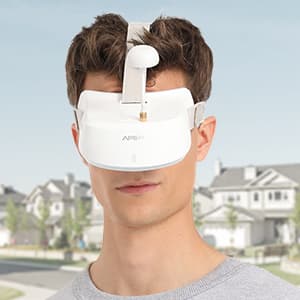 APEX FPV Drone Kit,FPV Goggles,First-person view drone,FPV Racing Drone for Beginners,Low-Latency 5.8G Transmission, Drop-Resistant,VR70-2.0