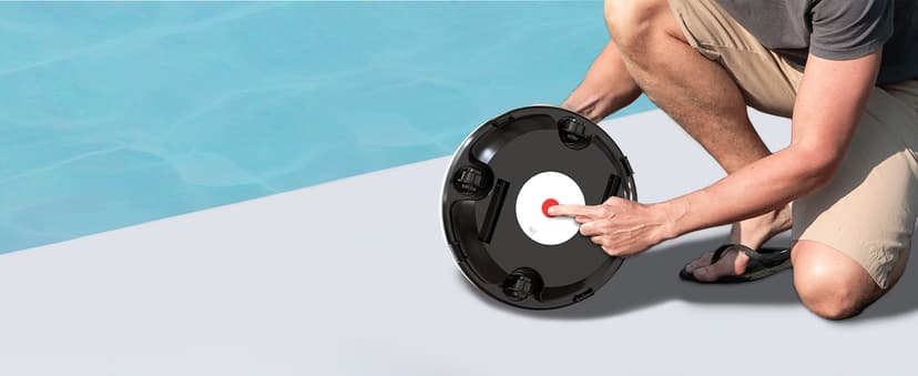 GMAPLAE Cordless Pool Vacuum for Above Ground Pool, Robotic Pool Cleaner with Dual Motors Strong Suction, 120 Mins Runtime, Auto-Parking, Pool Cleaner Robot for Inground Flat Pools Up to 1000 Sq.Ft