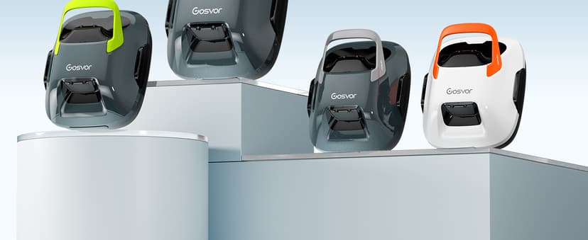 Cordless Robotic Pool Cleaner, 90 Min Runtime Pool Vacuum, Self-Parking, 7.5 lbs Lightweight, Ideal for Above Ground Pools up to 860 sq.ft