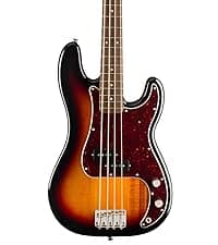 Fender Squier Debut Series Precision Bass Guitar, Beginner Guitar, with 2-Year Warranty, Includes Free Lessons, Black with Matte Finish