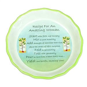 Amazing Woman Measuring Spoon Set, Decorative Gifts and Kitchen Accessories, 4 Spoons, Engraved Pewter and Silver Enamel, By Abbey & CA Gift