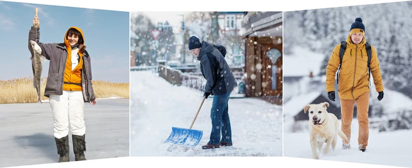 Cimkiz Crampons Ice Cleats Traction Snow Grips for Boots Shoes Women Men Anti Slip 19 Stainless Steel Spikes Safe Protect for Hiking Fishing Walking Climbing Mountaineering